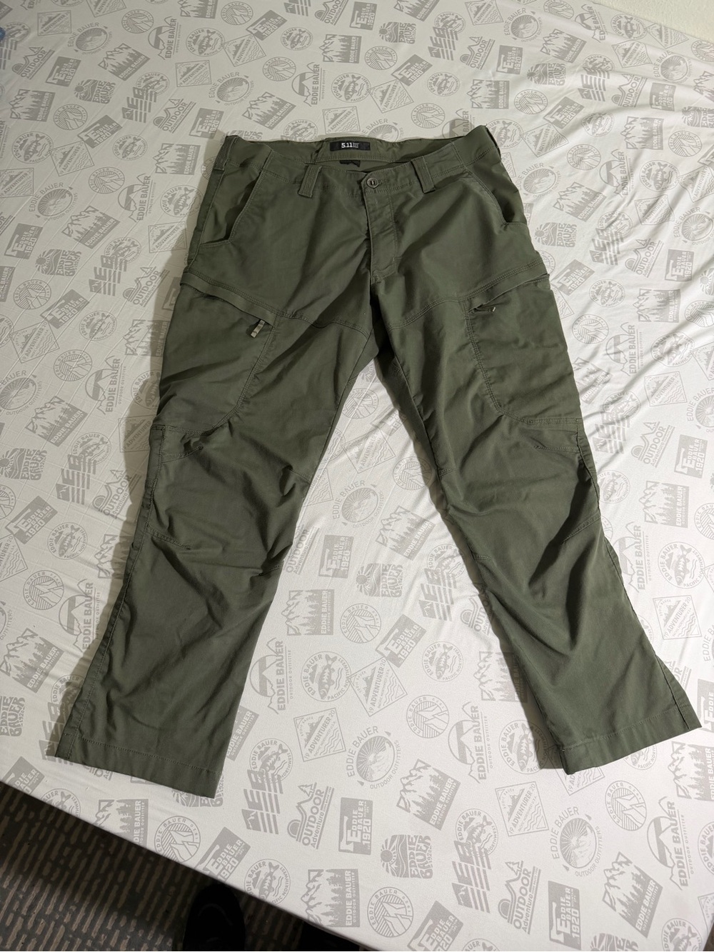 74434 5.11 Tactical Mens Regular Fit Stretch APEX Cargo Pants 34X30 Ranger Green